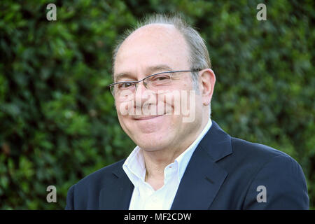 Rome Italie 23 avril 2018 studios de Cinecittà- Photocall Award Anna Magnani Carlo Verdone récompensés Crédit : Giuseppe Andidero/Alamy Live News Banque D'Images