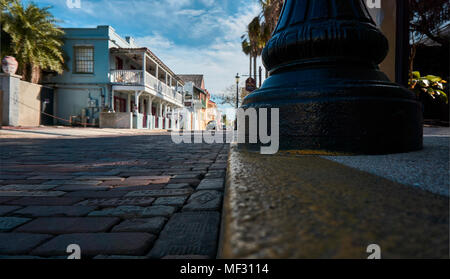 Vieilles rues de St.Augustine Banque D'Images