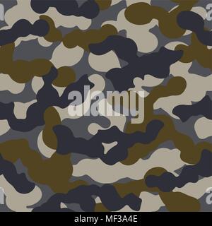 Motif Camouflage. transparente Vector illustration. Arrière-plan de camouflage militaire Illustration de Vecteur