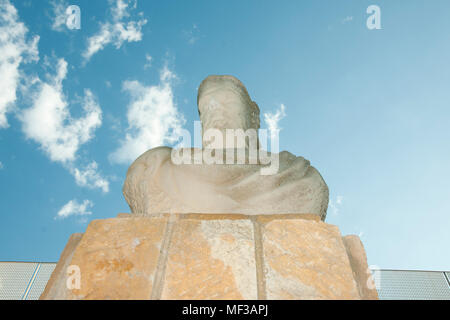 Asdrubal Statue - Carthagène - Espagne Banque D'Images