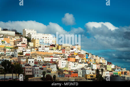 Espagne, Canaries, Gran Canaria, Las Palmas neighborhood Banque D'Images