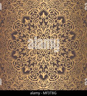 Élément de Design Vecteur Mandala Illustration de Vecteur