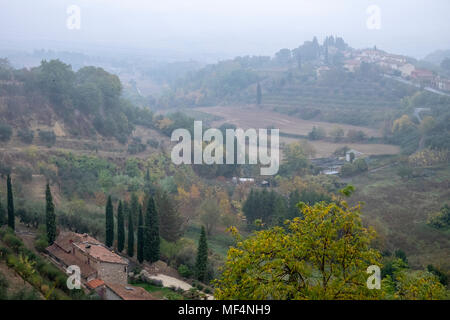 Chiusi à Sienne, Toscane, Italie Banque D'Images