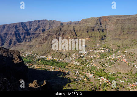 Espagne, Canaries, La Gomera, Valle Gran Rey Banque D'Images