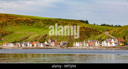 Royaume-uni, Ecosse, Aberdeenshire, Crovie, ville côtière Banque D'Images