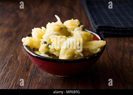 Pomme de terre / colcannon irlandais purée de pommes de terre à l'oignon. La nourriture traditionnelle. Banque D'Images