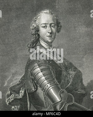 Charles Edward Stuart, le Jeune Prétendant Banque D'Images