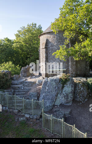 War Memorial et viewpoint à Mortain, en Normandie France Banque D'Images