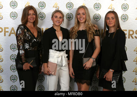 Les invités pendant la PFA Awards 2018 au Grosvenor House Hotel, Londres. Banque D'Images