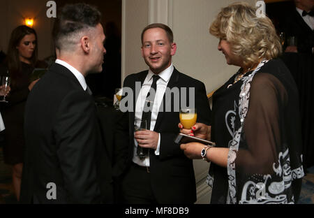 Les invités pendant la PFA Awards 2018 au Grosvenor House Hotel, Londres. Banque D'Images