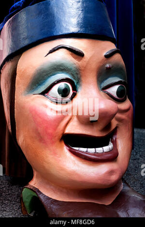 Cap gros, Barcelone, Espagne. Banque D'Images