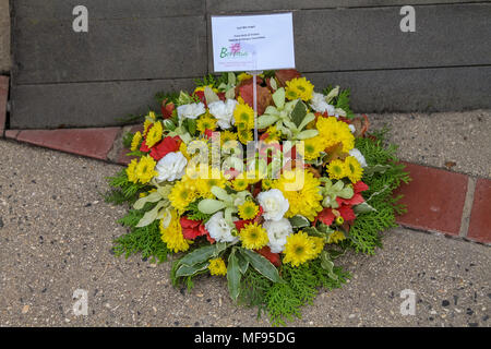 Ballarat, Victoria, Australie. 25 avril 2018. Les cérémonies de l'Anzac Day dans toute la région de Ballarat - 2018 marque le 103e anniversaire de l'Australian and New Zealand atterrissage sur les forces de Gallipoli pendant la Première Guerre mondiale. Credit : brett keating/Alamy Live News Banque D'Images