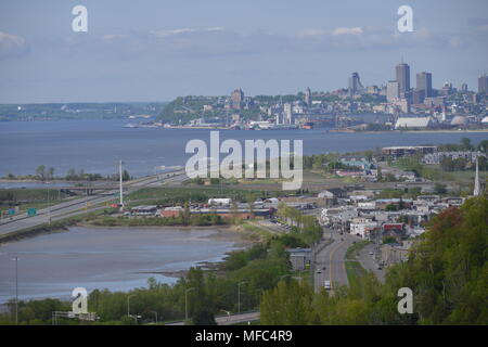 Spot- Parc de la Chute-Montmorency Banque D'Images