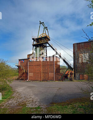 Bâtiments de la mine de Florence. Egremont, Cumbria, Angleterre, Royaume-Uni, Europe. Banque D'Images