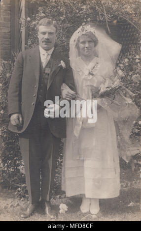 Véritable Carte postale photographique de salle Sidney Godley. Godley privé a été le premier soldat récipiendaire de la Médaille de la Croix de Victoria au cours de la Première Guerre mondiale 1 Banque D'Images