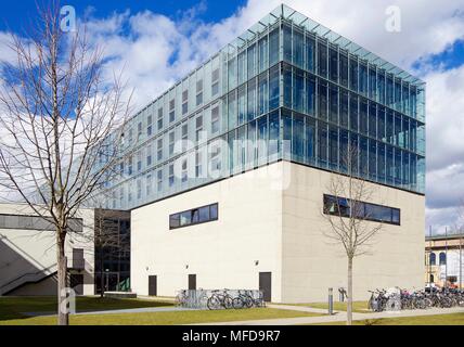 Bâtiment abritant le Musée d'état de l'art égyptien, et l'Université de télévision et de Cinéma de Munich, Banque D'Images