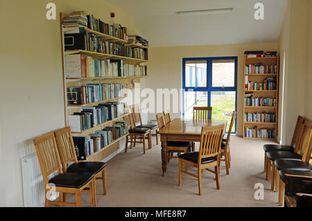La nouvelle Fair Isle Bird Observatory sur Fair Isle une île entre les Orcades et Shetland Banque D'Images