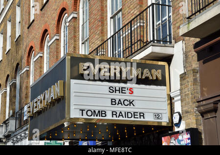 Everyman Cinema dans Baker Street, Marylebone, London, UK. Banque D'Images