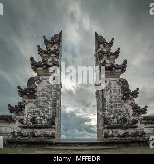 Temple de Lempuyang Luhur Pura à Bali, Indonésie Banque D'Images