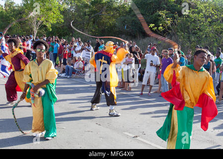 Défilé de carnaval en République Dominicaine Banque D'Images