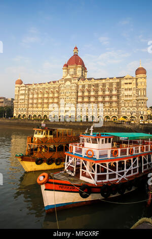 Taj Mahal Palace Hotel, Mumbai, Maharashtra, Inde, Asie Banque D'Images