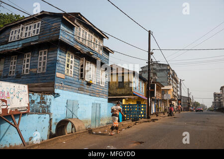 Freetown, Sierra Leone, Afrique de l'Ouest, l'Afrique Banque D'Images