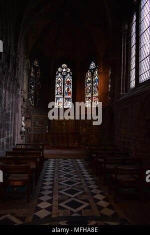 La cathédrale de Chester au début dimanche d'été, Banque D'Images