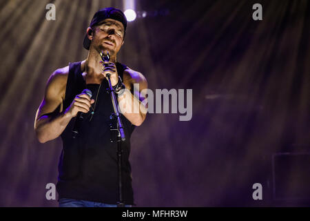 Kip Moore se produisant au Danforth Music Hall, Toronto, Ontario. Le Canada. Mar 24, 2018 Banque D'Images