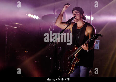 Kip Moore se produisant au Danforth Music Hall, Toronto, Ontario. Le Canada. Mar 24, 2018 Banque D'Images