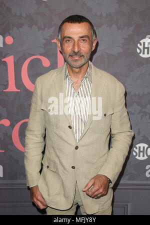 25 avril 2018 - Los Angeles, CA, États-Unis - 25 avril 2018 - Los Angeles, Californie - Shaun Toub. Création de ''Patrick Melrose'' de Showtime au Linwood Dunn Theater. Crédit photo : Faye Sadou/AdMedia Banque D'Images