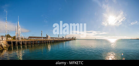 Cunningham Pier, Geelong, Victoria, Australie. Banque D'Images