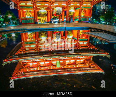 Sensoji de kaminarimon, Tokyo, Japan Banque D'Images