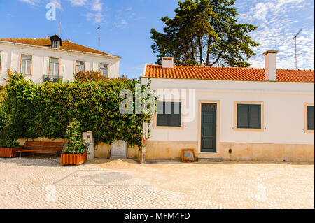 Architecture de Alcobaça, sous-région, de la région Centro Oeste au Portugal. Banque D'Images