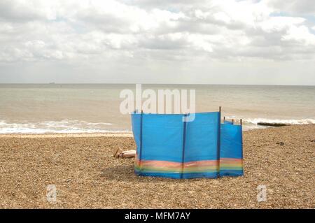 David Potter / Band /Sem - Allemand/Hotshoe - Vent - scènes de plage sur la plage à Felixstowe - UK. Bandphoto/crédit obligatoire : Sem - Allemand/Hotshoe & A Banque D'Images