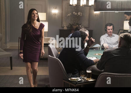 Molly's Game USA / Chine Réalisateur : Aaron Sorkin Jessica Chastain Banque D'Images