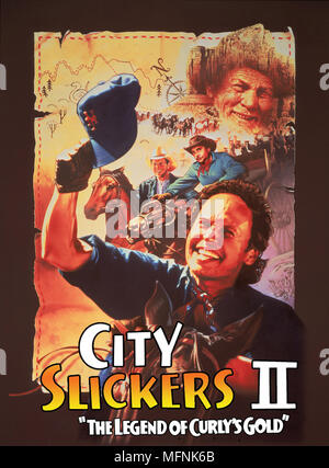 L'Or de Curly City Slickers II : La Légende de Curly's Gold USA Réalisateur : Paul Weiland Film poster (USA) Banque D'Images