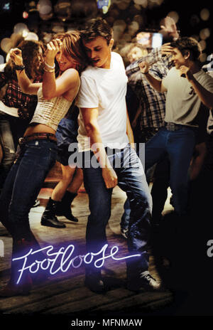 Footloose USA Réalisateur : Craig Brewer Julianne Hough, Kenny Wormald Film poster Banque D'Images