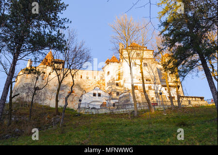 Le Château de Bran, Transylvanie, Roumanie Banque D'Images