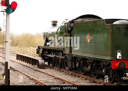 Gloucestershire Warwickshire et Steam Railway collection. Banque D'Images