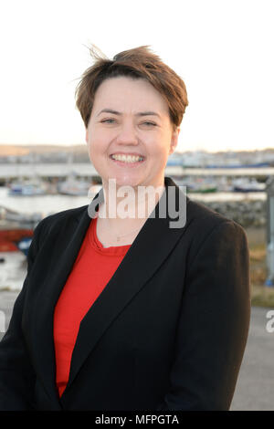 Ruth Davidson leader conservateur écossais parlement écossais Banque D'Images