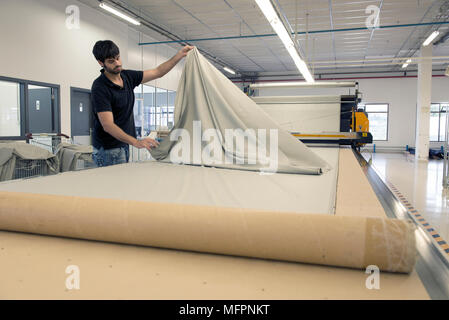 Usine d'Inditex à Arteixo, Espagne Banque D'Images