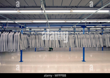 Usine d'Inditex à Arteixo, Espagne Banque D'Images