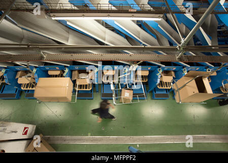 Usine d'Inditex à Arteixo, Espagne Banque D'Images