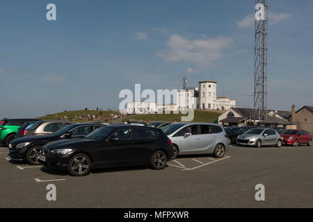 Le Sommet complexe. Le grand orme. Conwy. Le Pays de Galles. Banque D'Images