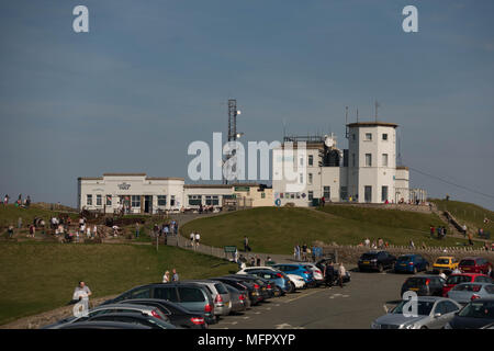 Le Sommet complexe. Le grand orme. Conwy. Le Pays de Galles. Banque D'Images