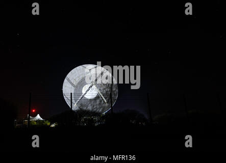 Station terrestre Satellite Goonhilly Banque D'Images