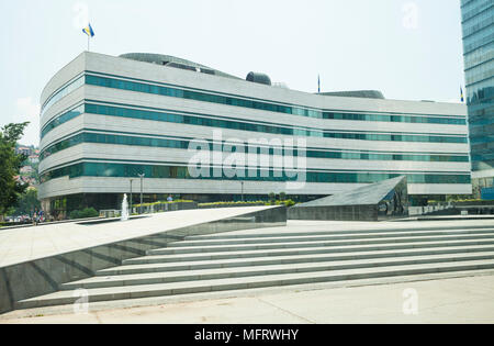 Bâtiment du Parlement européen à Sarajevo, Bosnie-Herzégovine Banque D'Images