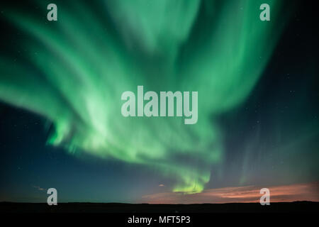 Aurora Borealis aka Northern Lights Banque D'Images