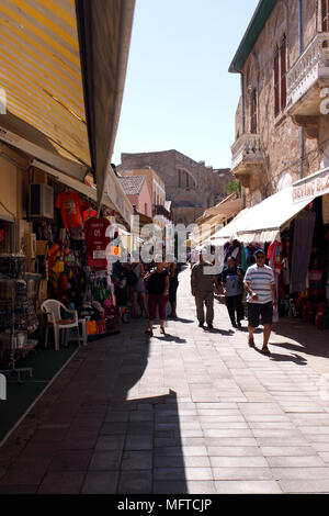 Zone BACKSTREET DE FAMAGOUSTE CHYPRE DU NORD Banque D'Images