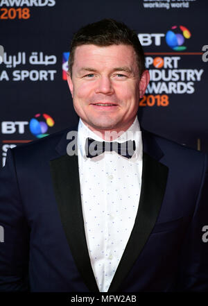 Brian O'Driscoll participant à la BT Sport Industry Awards 2018 tenue à Battersea Evolution dans Battersea Park, Londres. Banque D'Images